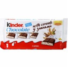 Шоколад Kinder Кантри со злаками 4х23,5 г (8000500167656)