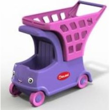 Каталка Doloni Toys Детская коляска с корзиной 01540/01
