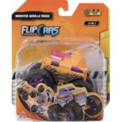 Машинка-трансформер Flip Cars 2 в 1 Монстр-трак Горила EU463875A-04