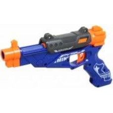 Бластер Blaze Storm + 10 пуль синий с оранжевым 629
