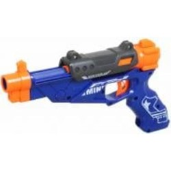 Бластер Blaze Storm + 10 пуль синий с оранжевым 629