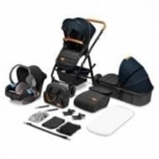 Коляска 3 в 1 Lionelo Amder 3в1 Blue Navy