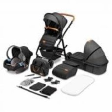 Коляска 3 в 1 Lionelo Amder 3в1 Grey Graphite
