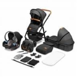Коляска 3 в 1 Lionelo Amder 3в1 Grey Graphite