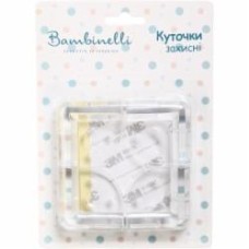 Защита на углы Bambinelli 43х19 мм прозрачный 4 шт.