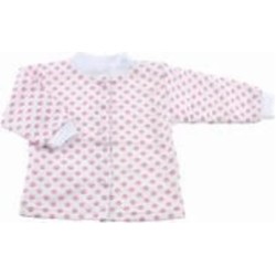 Кофточка детская для девочки Моя планета Кф 2300 р.68 белый с рисунком
