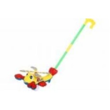 Каталка HUABIAO TOYS Самолетик 20.5x14.5 см MC231136