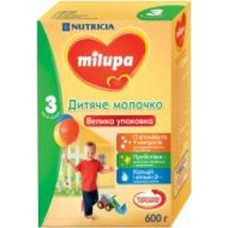 Сухая молочная смесь Milupa 3 600 г 5900852025532