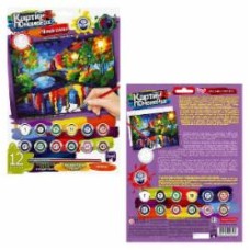 Картина по номерам Danko Toys Мини № 6 Мост KN-03-06