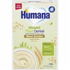 Каша безмолочная Humana от 6 месяцев Оrganic пшеничная 200 г