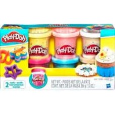 Набор пластилина Hasbro Play-Doh 6 баночек с конфетти (B3423) B3423