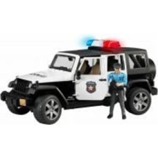 Джип Bruder Wrangler Unlimited Rubicon Police + фигурка полисмен 1:16 2526