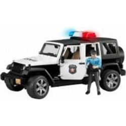 Джип Bruder Wrangler Unlimited Rubicon Police + фигурка полисмен 1:16 2526