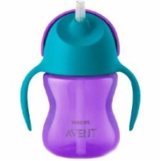 Поильник Philips Avent с трубочкой 210 мл фиолетовый
