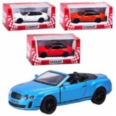 Автомобиль Kinsmart 1:38 Bentley Continental 2010 KT5353W