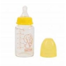 Бутылочка Baby Team для кормления стеклянная 150 мл
