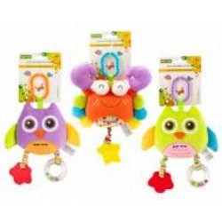 Игрушка-прорезыватель Baby Team многофункциональная мягкая, в ассортименте