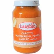 Пюре Babybio органическое из овощей и утки 200 г 51064