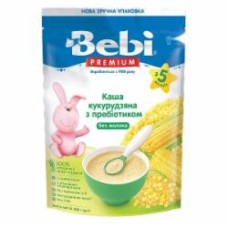 Каша безмолочная Bebi от 5 месяцев Premium Кукурузная с пребиотиком 200 г