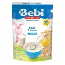 Каша молочная Bebi от 6 месяцев Premium 7 злаков 200 г