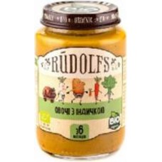 Пюре Rudolfs овощи с индейкой