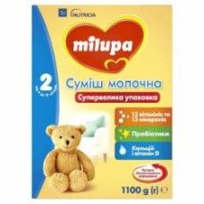 Сухая молочная смесь Milupa №2 1100 г