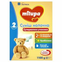 Сухая молочная смесь Milupa №2 1100 г