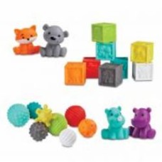 Игрушка развивающая Infantino Мячики, кубики и животные 310231