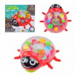 Игрушка музыкальная Божья коровка NR617-126