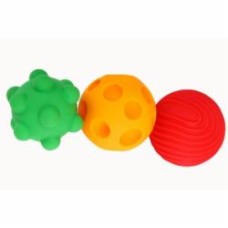 Игровой набор для ванной ТехноК Текстурные мячики разных цветов 8966