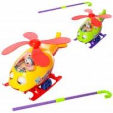 Игрушка-каталка вертолет на палке 302