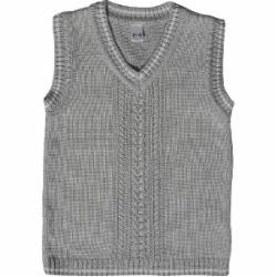 Жилет для мальчика Mari-Knit р.116 серый 713