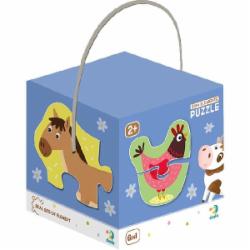 Пазлы DoDo Домашние животные 6 в 1 300152