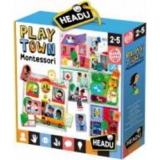 Игра-пазл Headu Монтессори_Мой город и его жители MU23615