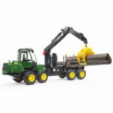Трактор Bruder John Deere с системой захвата 02133