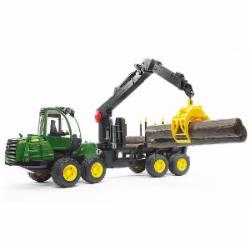 Трактор Bruder John Deere с системой захвата 02133