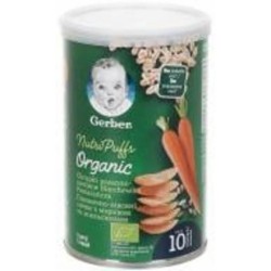 Снеки Gerber пшенично-овсяные с морковью и апельсинами 35 г