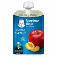 Пюре Gerber Абрикос-яблоко 150г