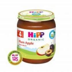 Пюре Hipp Сливы с яблоками 125 г