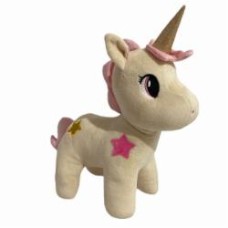 Мягкая игрушка Stip Единорог 30 см кремовый