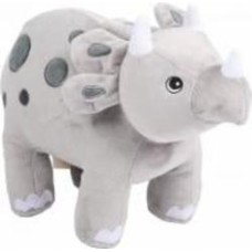 Мягкая игрушка Luna Kids Дейзи Трицератопс 38х22х15 см серый NR-4