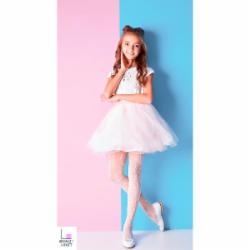 Колготки для девочек Giulia ERIN 20 (3)р.152 bianco/violet