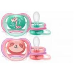 Пустышка Philips Avent Ultra Air с декором 18+ мес. 2 шт. SCF349/12