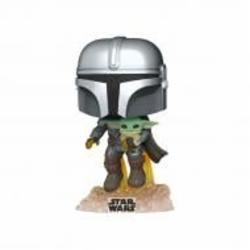Фигурка Funko Pop! Мандалорец, летящий с малышом 50959