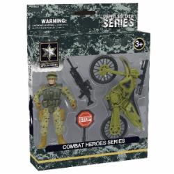 Набор игрушек Super soldier Солдатик-патрульный Спецназ США мультикам MSP1208105