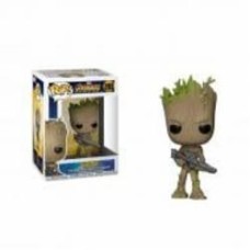 Фигурка Funko Pop! серии Война Бесконечности_Грут с бластером 26904