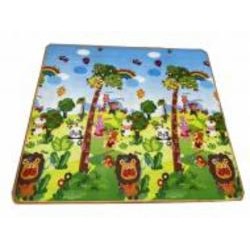 Игровой коврик Ланор бэби мат Львенок/Медвеженок 200х180х1 см
