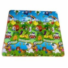 Игровой коврик Lanor Дороги/Радуга 200х180х1 см
