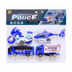 Игровой набор Shantou Полицейские машинки BQ600-5