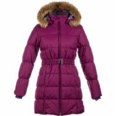 Пальто для девочки HUPPA Yacaranda р.158 бордовый 12030030-80034-0XS